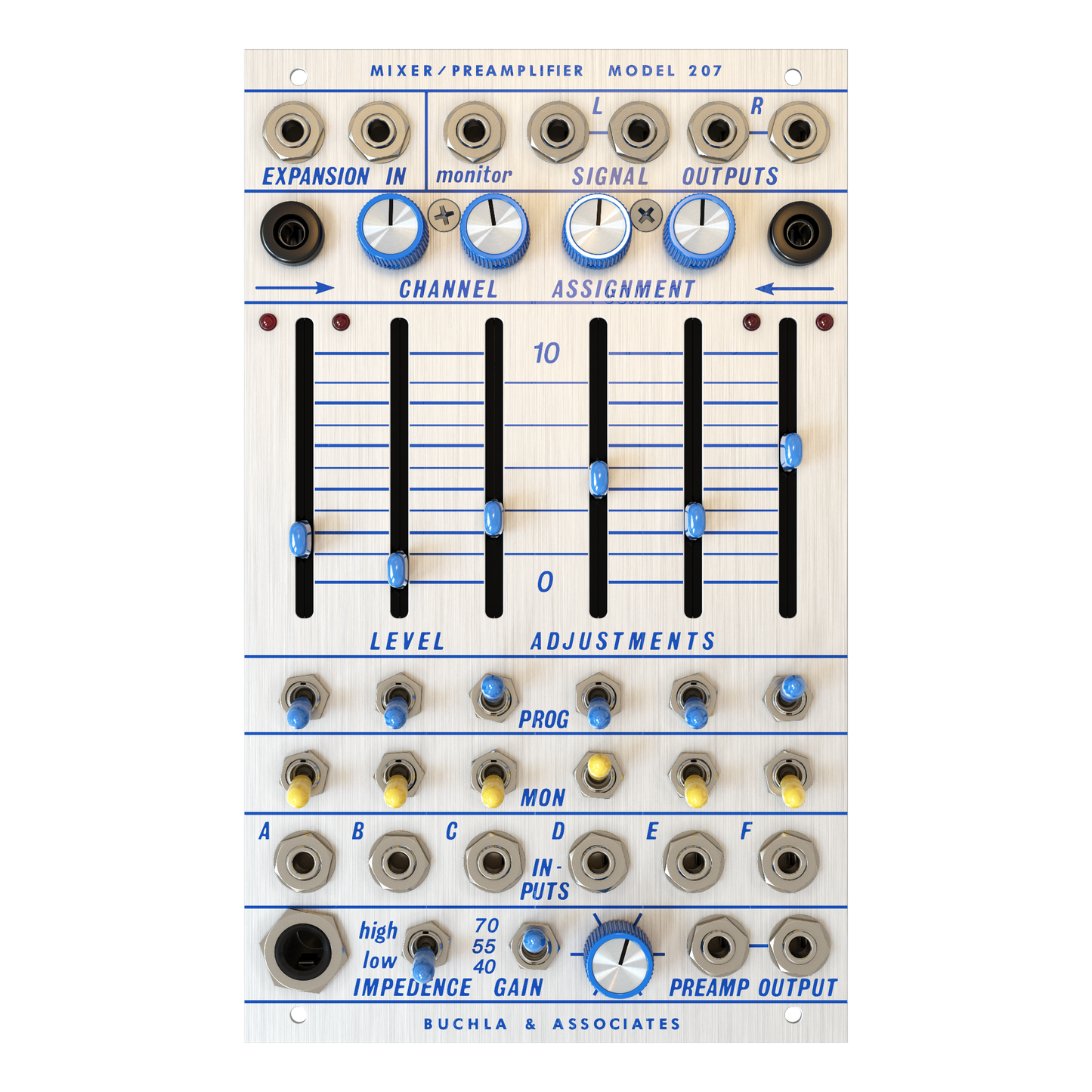 Mixer/Preamplifier Model 207