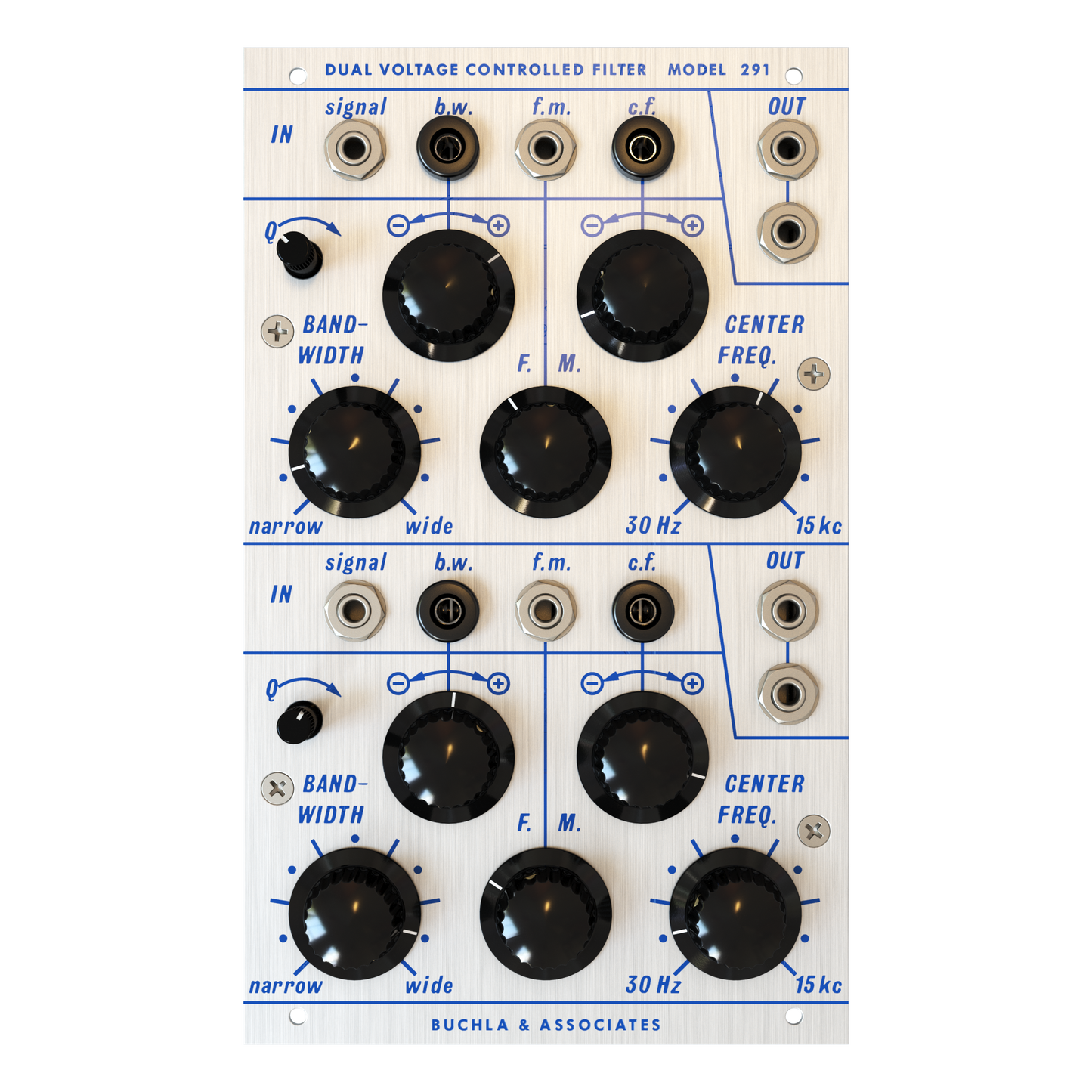 Dual Voltage Controlled Filter Model 291
